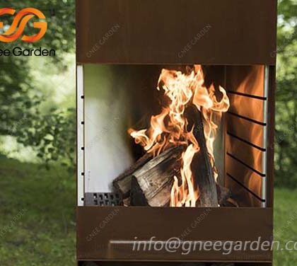 corten-chiminea-gn-fp-509-rectangular-fireplace-grill