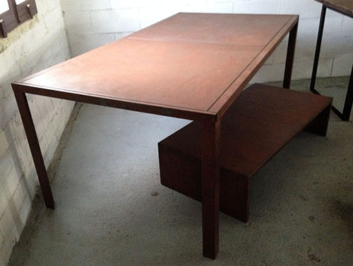 Corten Steel Table GN-OF-014
