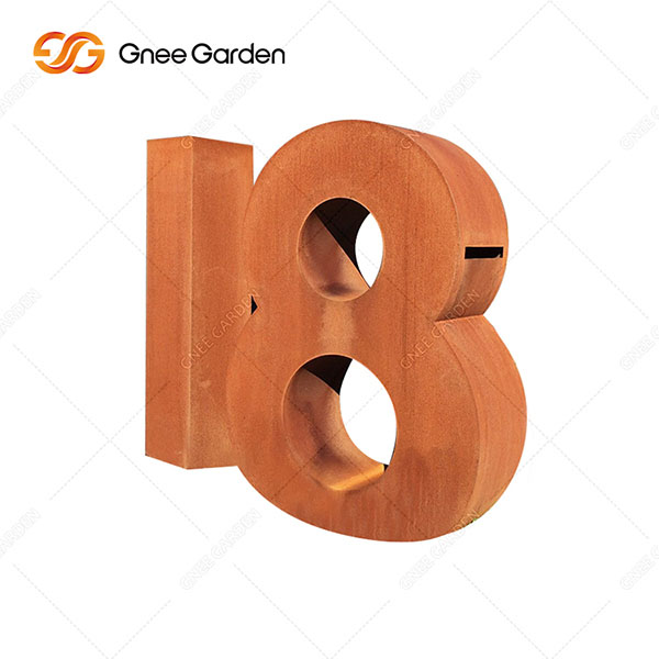 Corten Letter Box GN-LB-001 - Gnee Garden