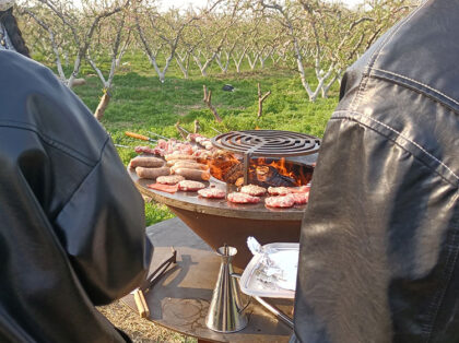 Corten Fire Pit BBQ Fire Bowl