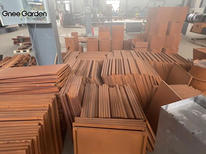 Corten Steel Screen Panel Weathering Resistant Steel Plate